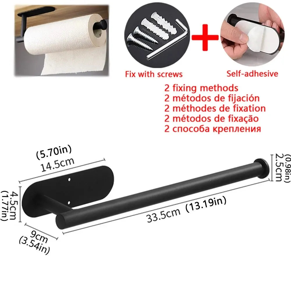The Easy-Install Paper Towel Bar
