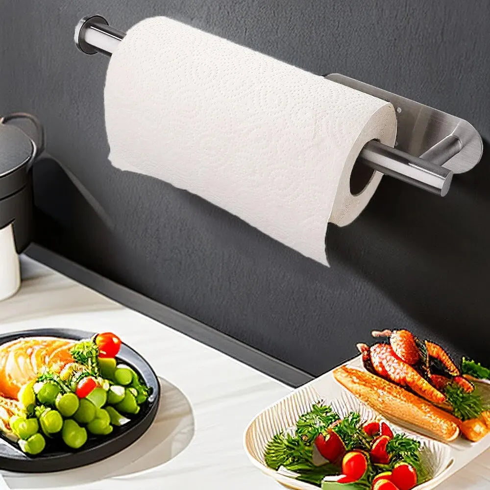 The Easy-Install Paper Towel Bar