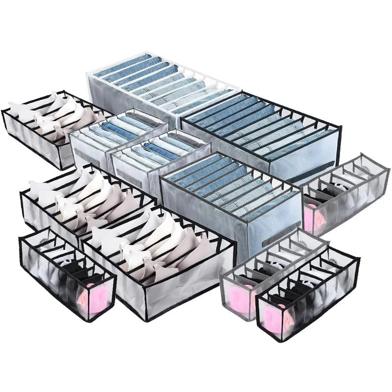 Large seven-compartment clothing organizer included free with the Entryway and Closet bundle