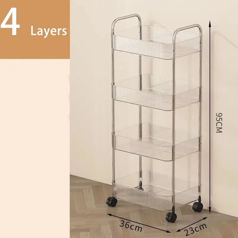 The Rolling Pantry Cart — 3–4 Tier