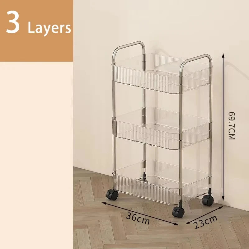 The Rolling Pantry Cart — 3–4 Tier