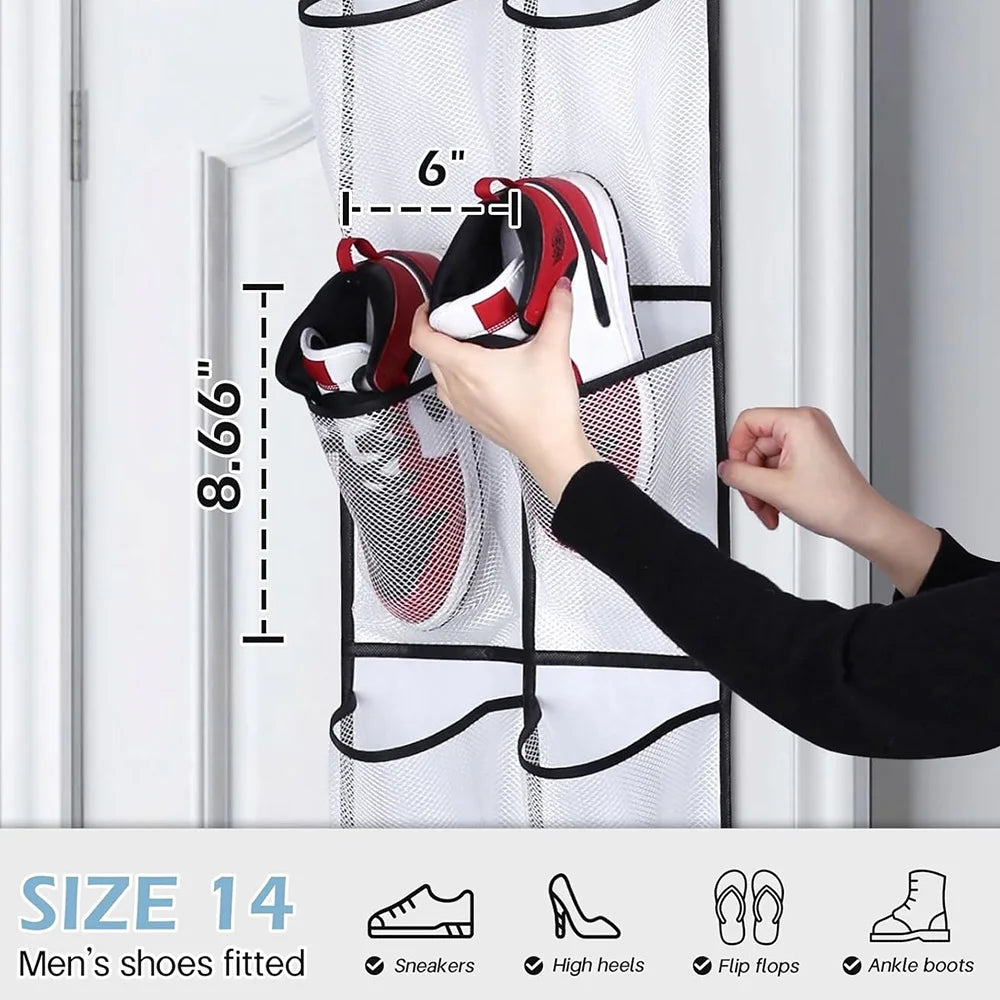 The Over-Door Shoe Edit — 12 Pockets