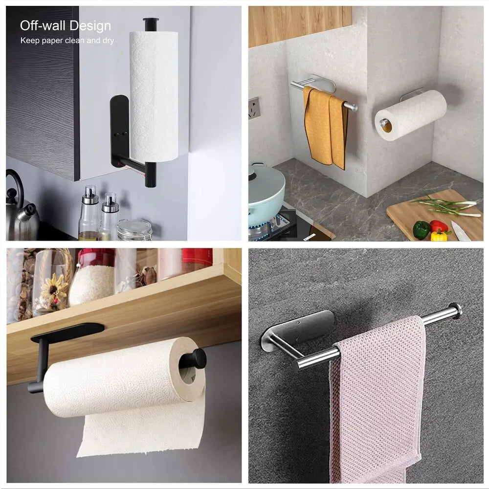 The Easy-Install Paper Towel Bar